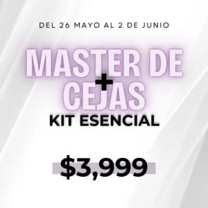 Máster de Cejas + Kit Esencial