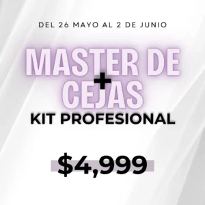 Máster de Cejas + Kit Profesional